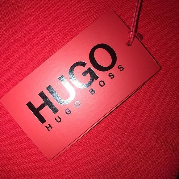 HUGO BOSS Men's Flame Logo Sweatshirt Small - Picture 7 of 12